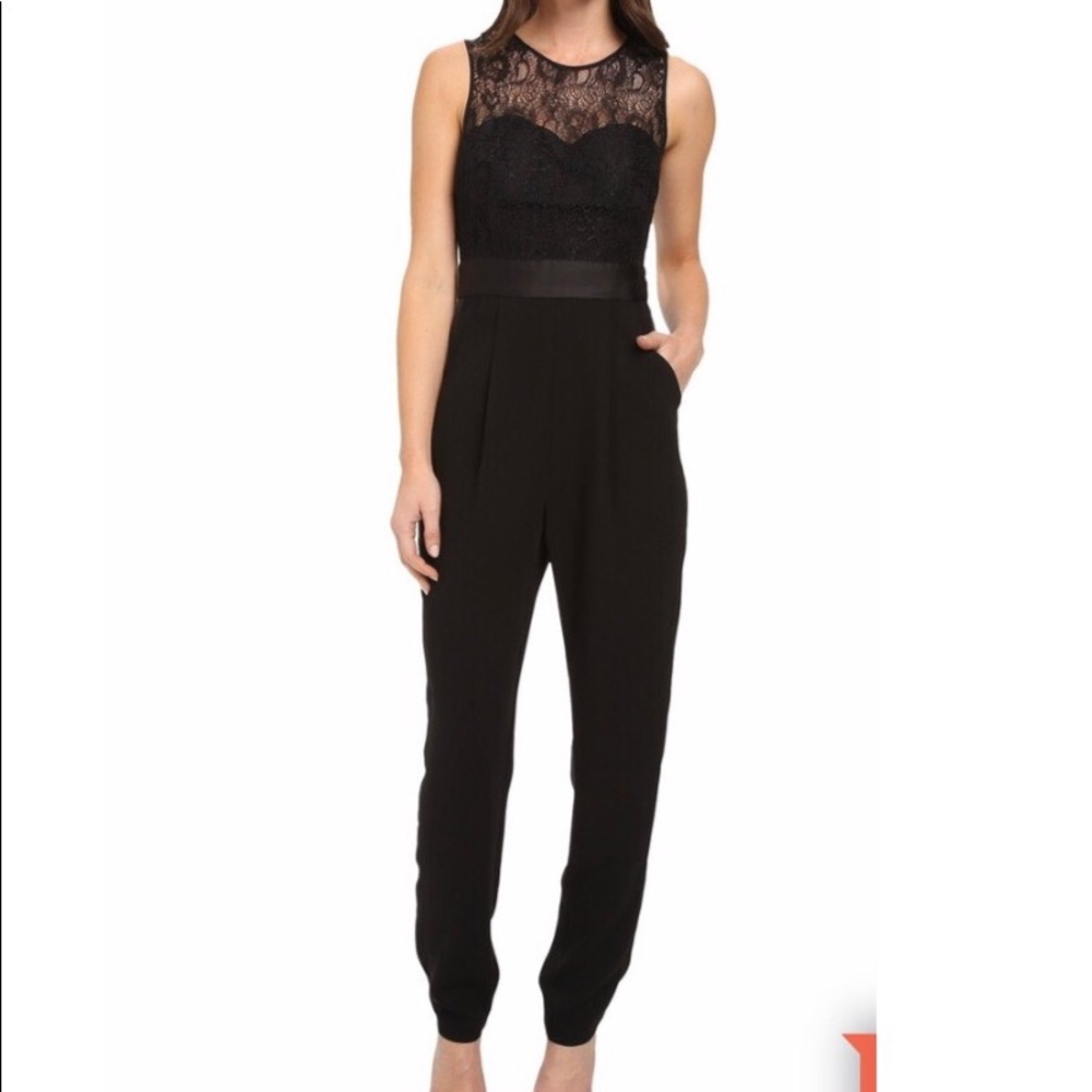 BCBGeneration Tuxedo Pant Jumpsuit